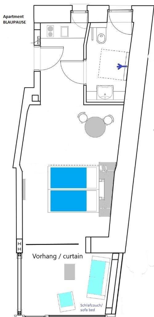 1463 Apartmenthaus Karlsruhe Kültér fotó