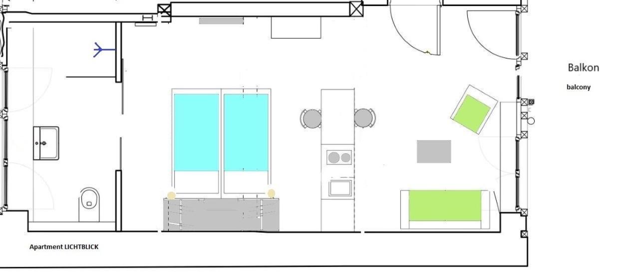 1463 Apartmenthaus Karlsruhe Kültér fotó